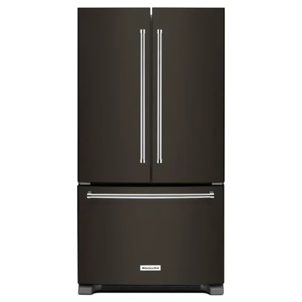 Kitchenaid KRFC300EBS Cabinet Depth French Door 36" Refrigerator - Black