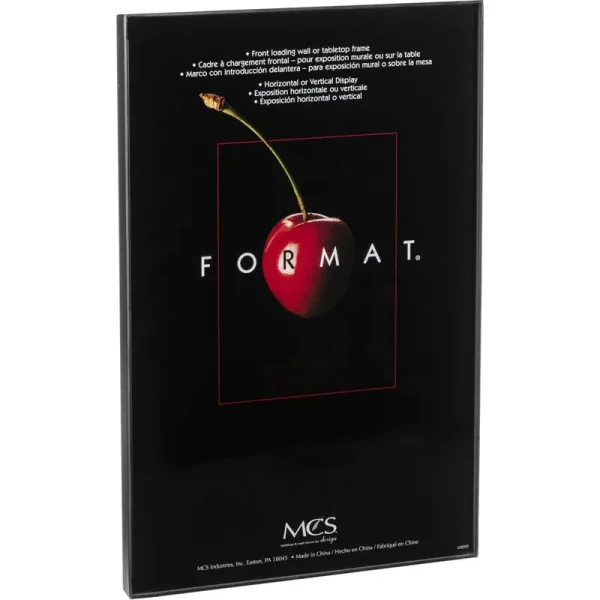 MCS Format Frame, 8 x 12 inch, Black