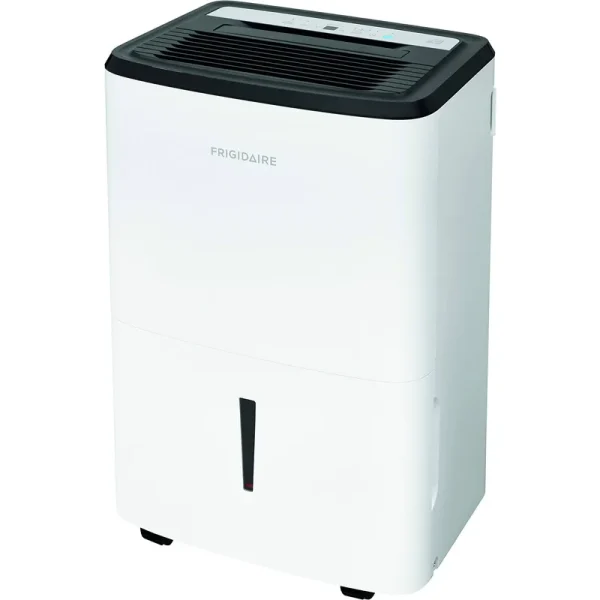 Frigidaire - 50 Pint Dehumidifier with Built-In Pump - White
