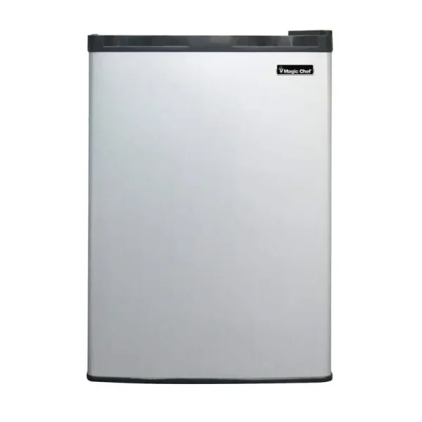 2.6 Cu. ft. Mini Fridge in Stainless Steel Look Without Freezer