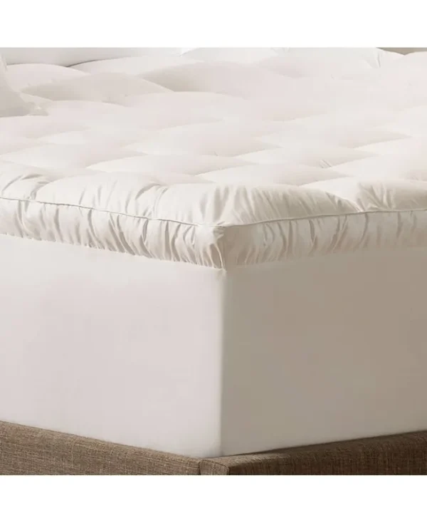 Serta Down Illusion Pillowtop Mattress Topper - Queen - White