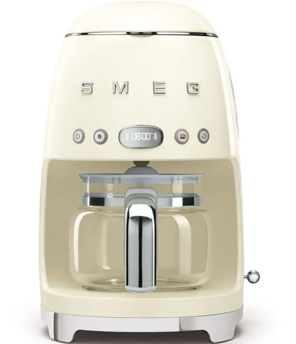 Smeg Retro Drip Filter Coffee Machine Cream
