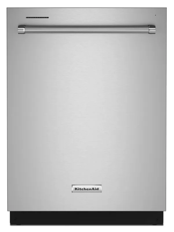 KitchenAid 47 DBA Two-Rack Dishwasher in PrintShield Finish with ProWash Cycle (KDTE104KPS)