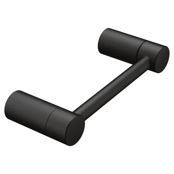 Moen YB0408BL Align Matte Black Pivoting Paper Holder