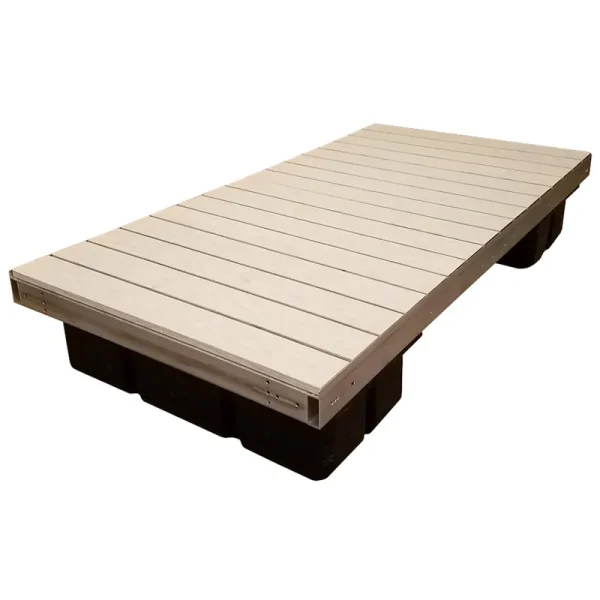 Patriot Docks Floating Platform w/ Gray Aluminum Decking 10947