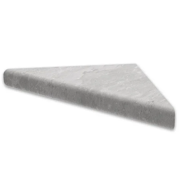 FlexStone 15 in Corner Shelf Niche in Tundra in Gray | FLXCSB15TU