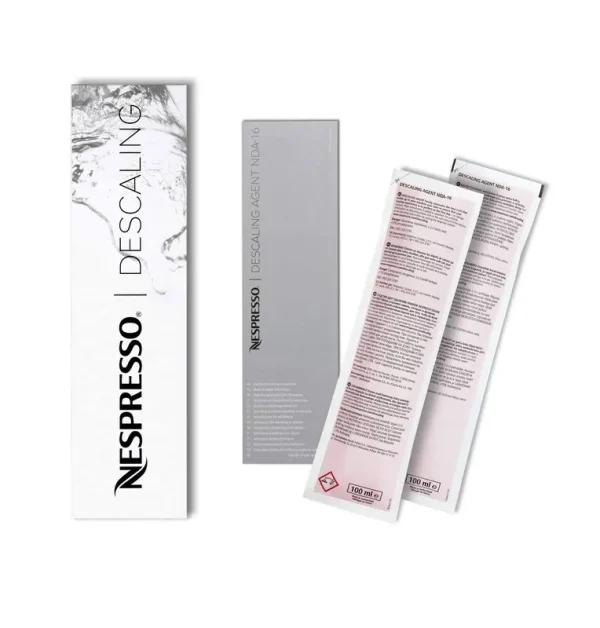 Espresso Nespresso Descaling Solution, Fits All Models, 2 Packets