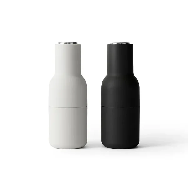 Menu Bottle Grinder 2-Pack Ash - Carbon - Steel