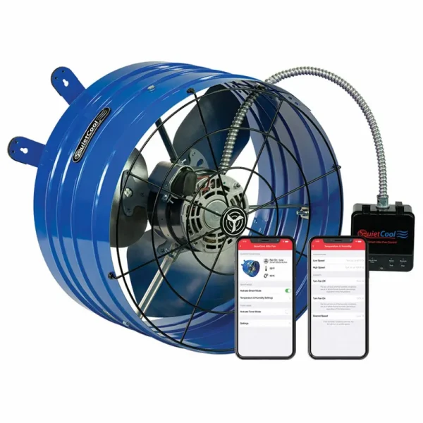 QuietCool Smart Attic Gable Fan (AFG SMT PRO-2.0)