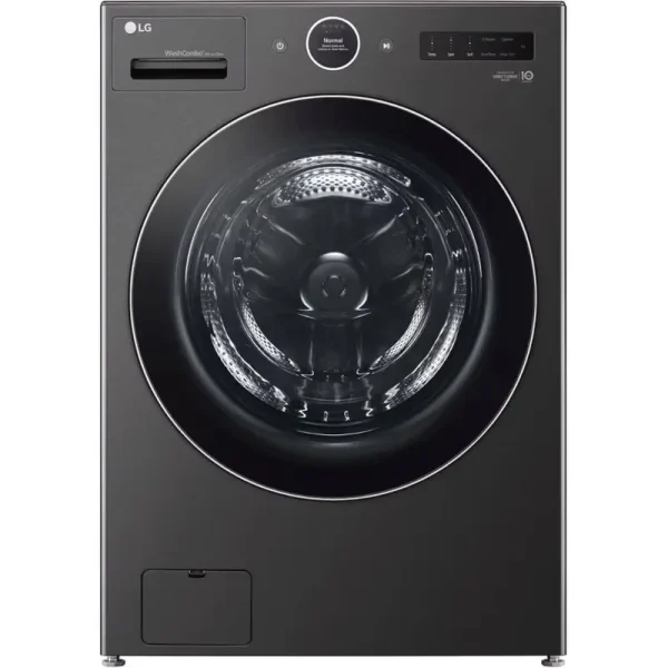 LG 5 Cu. Ft. Black Steel Electric All - in - One Washer Dryer Combo