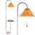 Chrome Orange Lampshade