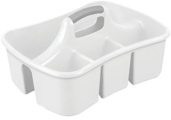 Sterilite Caddy, Ultra, White