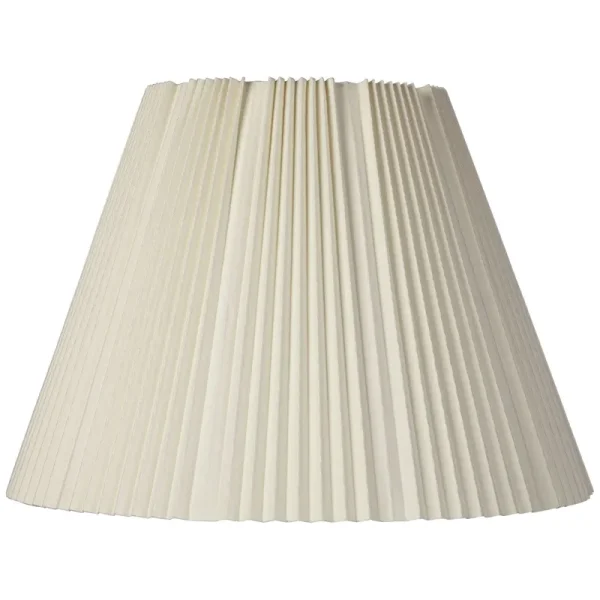 Brentwood Eggshell Pleated Lamp Shade