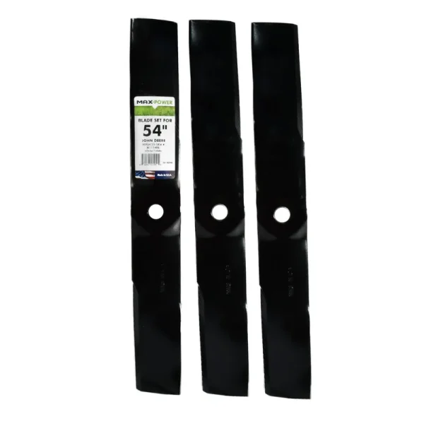 Maxpower 561809B 3-Blade Set for 54" Cut John Deere replaces M115496