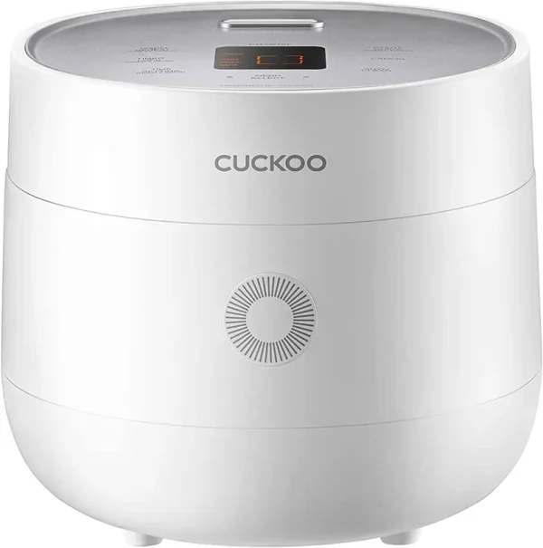 Cuckoo 6-Cup White Micom Rice Cooker 13-Menu options CR-0675F