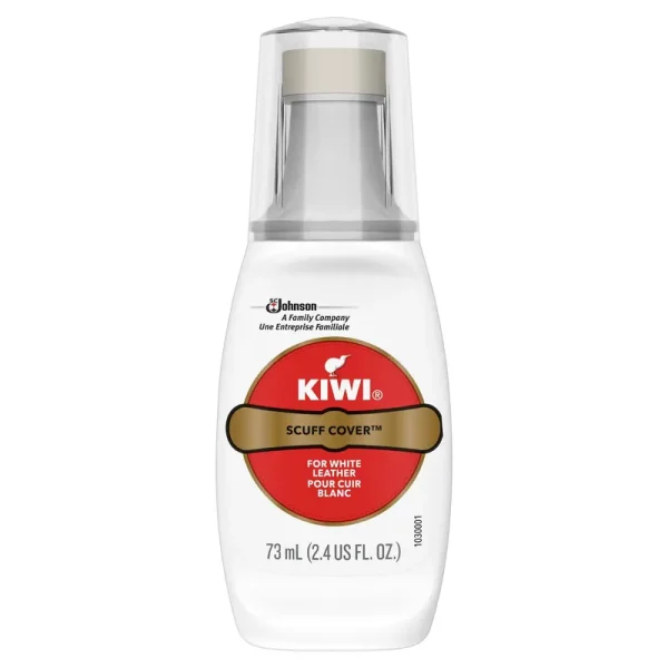 KIWI Scuff Cover Leather White 2.4 fl oz