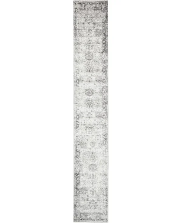 Unique Loom Casino Sofia Gray 2' x 13' Runner Rug