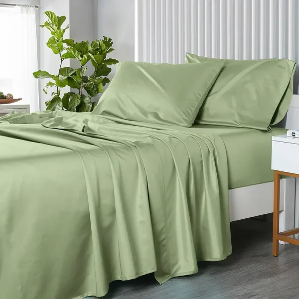 Coolplus Bamboo Sheets 450 Thread Count Sheet Sets Queen / Yellow