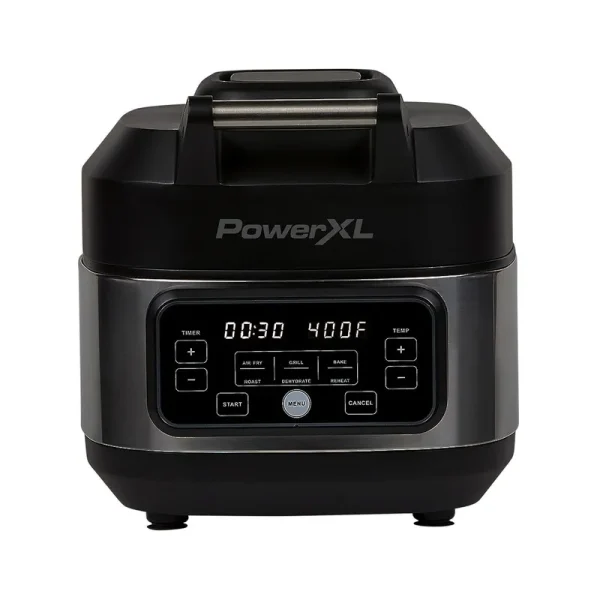 PowerXL Grill Air Fryer Home - Black - 5.5 qt