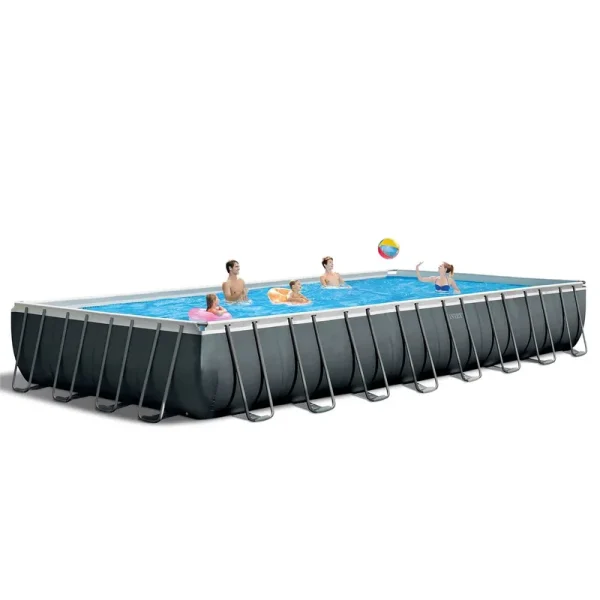 Intex 26367EH 24' x 12' x 52" Rectangular Ultra XTR Frame Swimming Pool w/ Pump