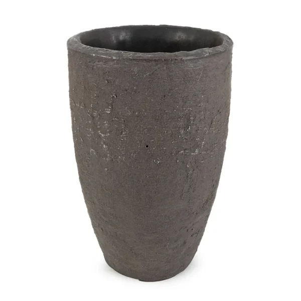 Algreen Athena Round Self Watering Planter Brownstone