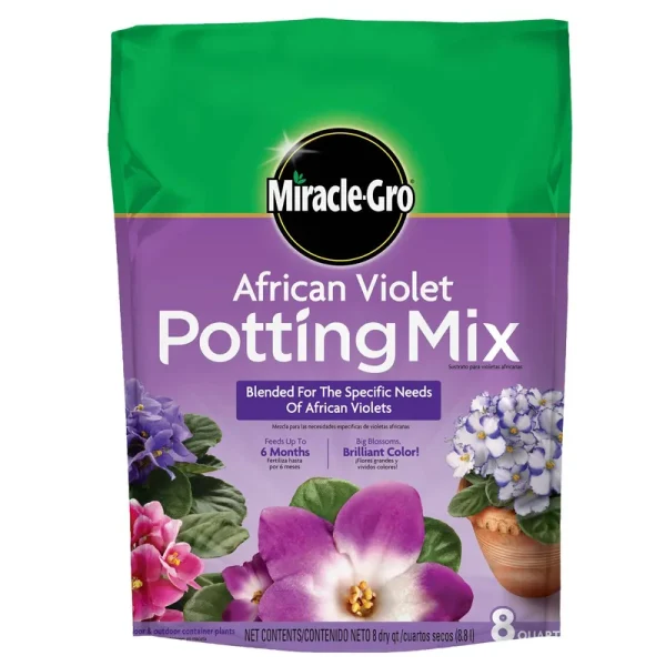 Miracle-Gro African Violet Potting Mix - 8 qt bag