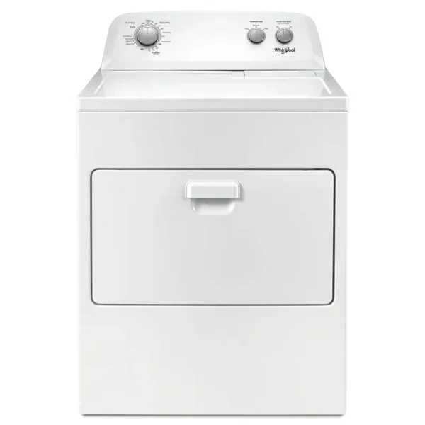 7.0 cu. ft. Electric Dryer. AutoDryTM System. Wrinkle ShieldTM. White