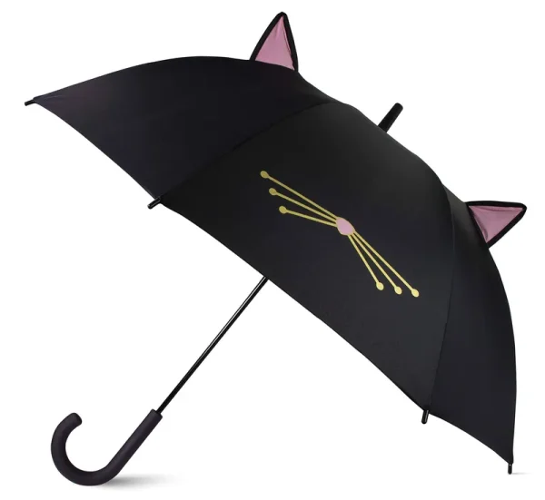 Kate Spade New York Cat Umbrella - Black