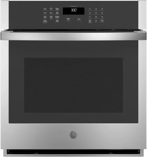 GE - 27" Built-In Single Electric Wall Oven - Stainless Steel JKS3000SNSS