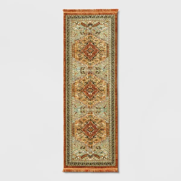 Floral Woven Accent Rug - Threshold