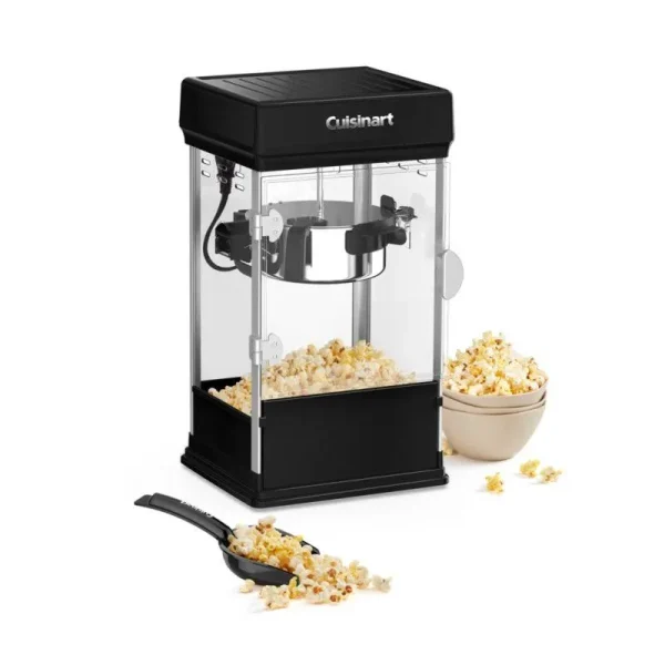 Cuisinart Theater-Style Black Popcorn Maker | Crate & Barrel