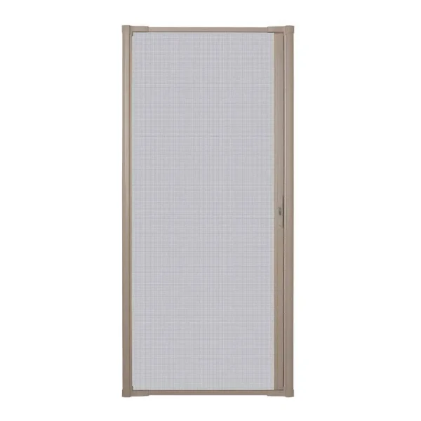 Andersen Luminaire Retractable Insect Screen - Single Door Width in Sandtone