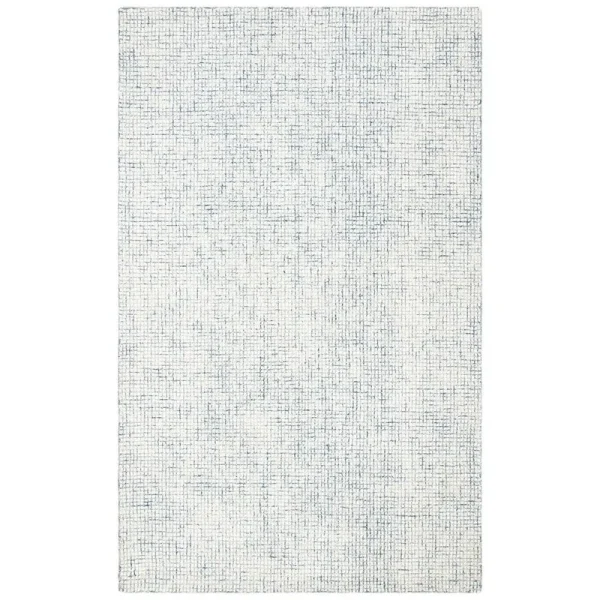 Rowe Handmade Ivory/Blue Rug Joss & Main Rug Size: Rectangle 6' x 9'