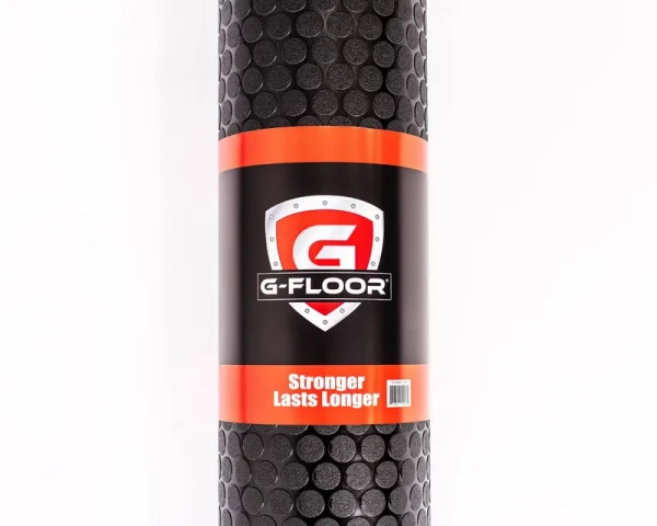 G-Floor 5' x 10' Small Coin Garage Flooring Cover - Midnight Black