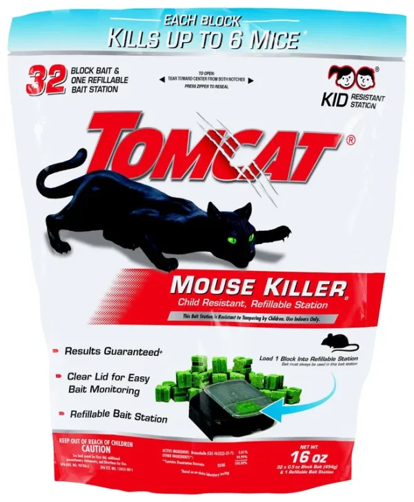 Tomcat Mouse Killer Refillable Station for