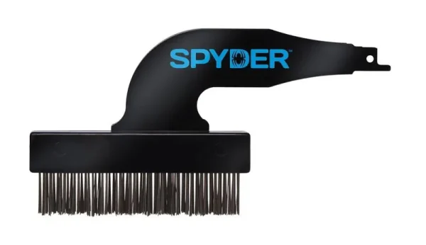 Spyder Products Wire Brush Reciprocating Attachment, 4.5"