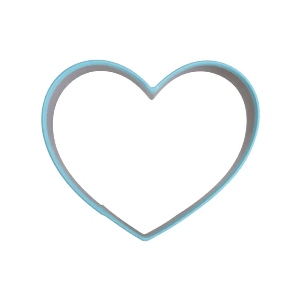 Celebrate It Stainless Heart Racecar Cookie Cutter - Silver - 2.5 x 3.75 in