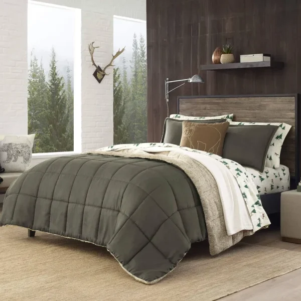Eddie Bauer Sherwood Green Comforter Set - Twin