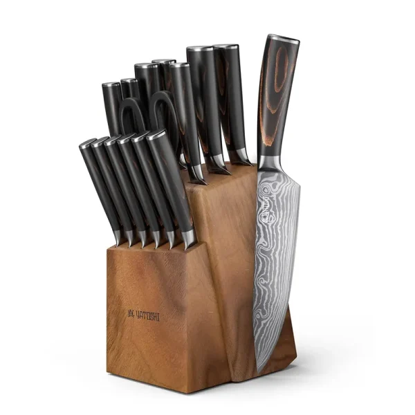 Professional Kitchen Knife Block Set 13 Block