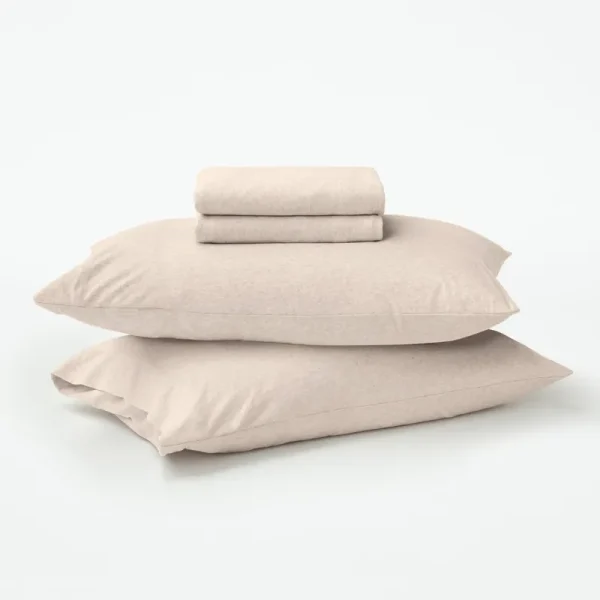 Tuft & Needle Oatmeal Organic Jersey Sheet Set - Queen