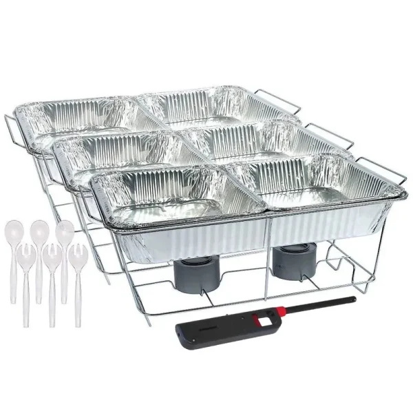 Chafing Dish Buffet Party Set 24pc Nicole Fantini