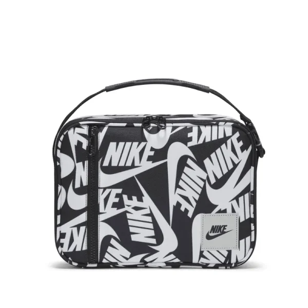 Nike Futura Hard Liner Lunch Bag - Black/White - One Size