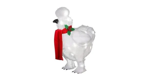 Gemmy Fuzzy Plush Silkie Chicken | Tractor Supply Co