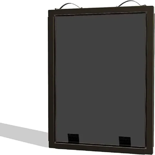 36 in. x 36 in. Bronze Window Screen Frame Kit