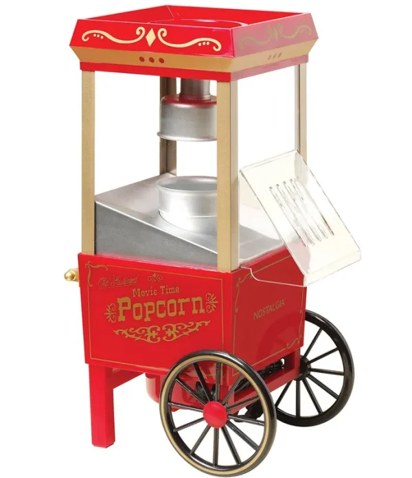 Nostalgia 12 Cup Hot Air Popcorn Maker - Red
