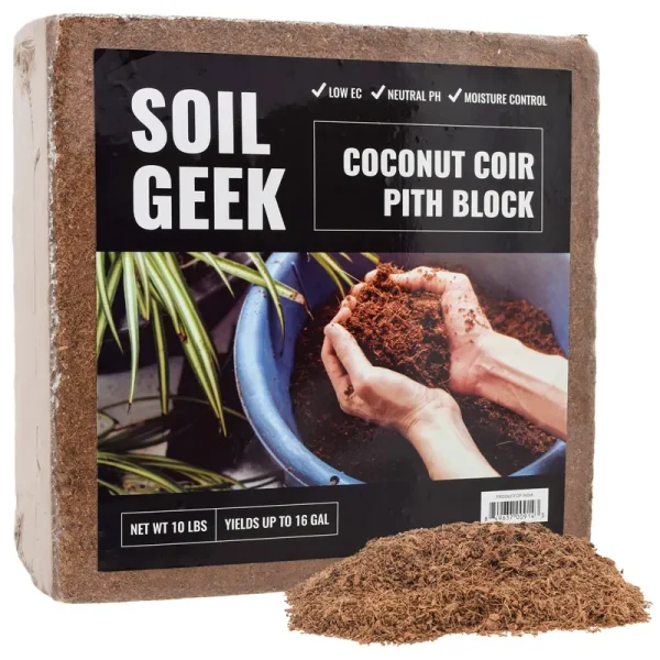 Arcadia Garden Products SG03 Coconut Coir Pith Block, Brown