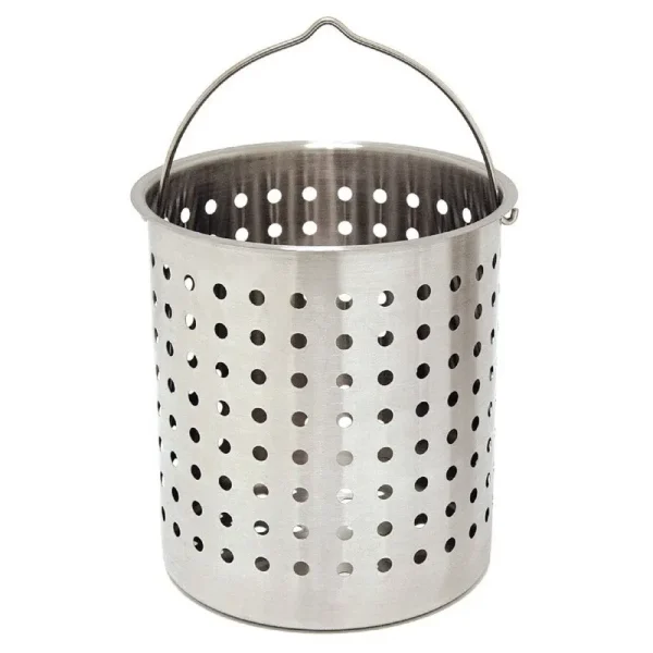 Bayou Classic 30-Quart Aluminum Perforated Stock Pot Basket