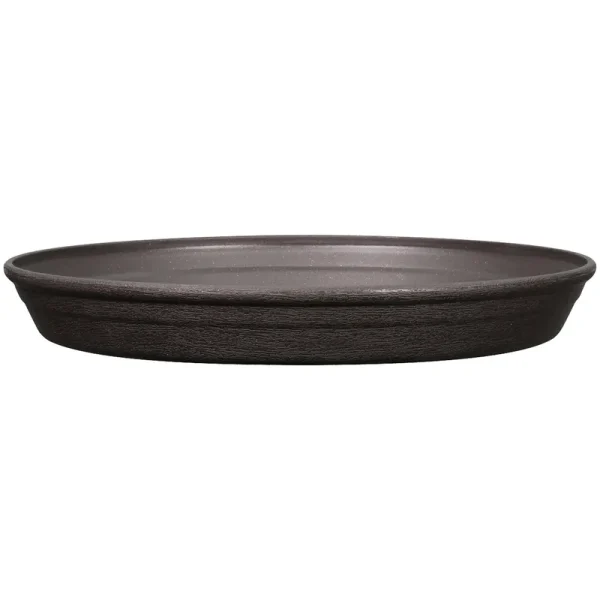 Style Selections 15.31-in Rust Plastic Plant Saucer