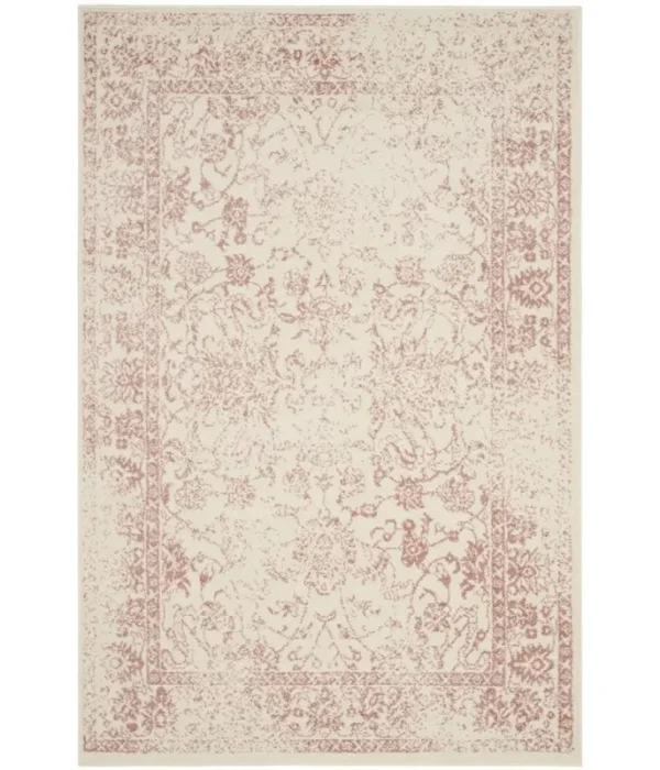 Safavieh Adirondack Wyatt Traditional Area Rug, Ivory/Rose