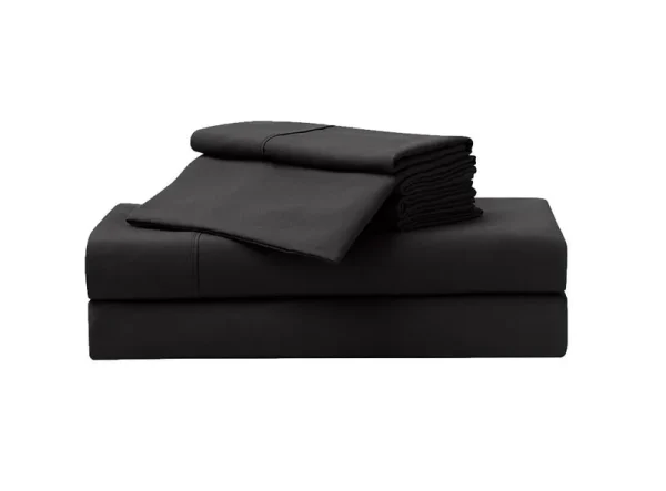 Serta So Soft 6-Piece Black Sheet Set, King